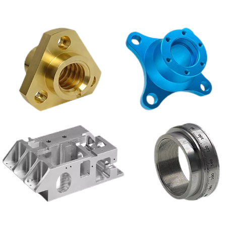 material selection for machined brackets housings flanges shafts and connectors