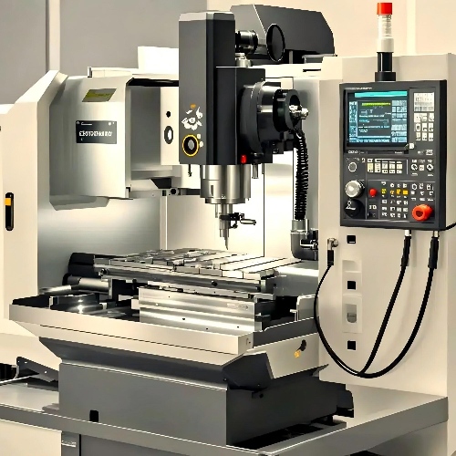 5-axis CNC machining image for complex surface parts, deep cavity parts, undercut structures, and multi-side mounting components for paragraph 03