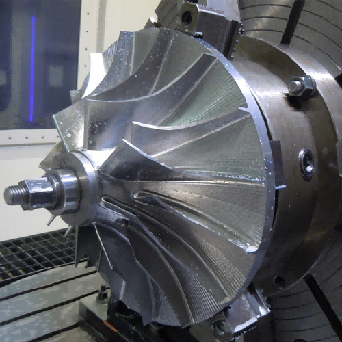 Aerospace-grade aluminum and titanium alloy 5-axis CNC machined components for lightweight and high-strength applications