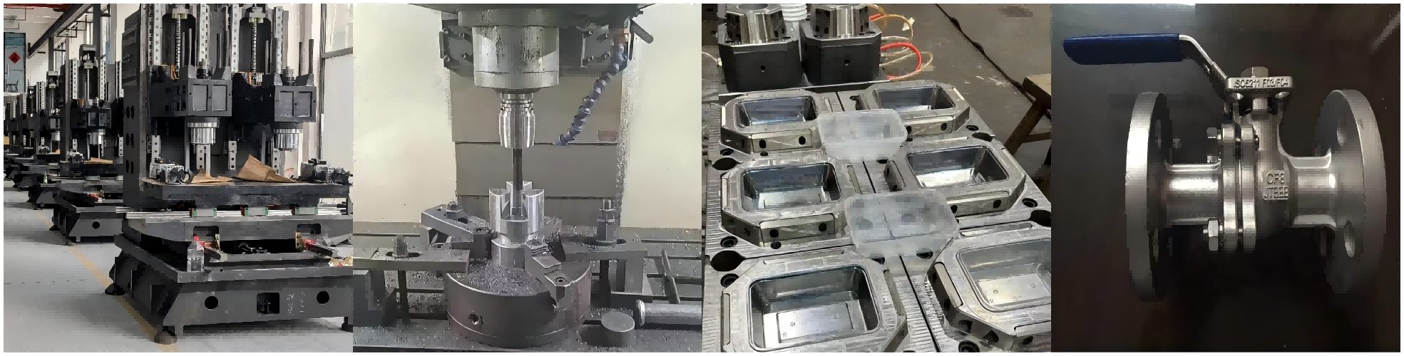 Casting parts and 3-axis machining equipment for RFQ drawing-based evaluation
