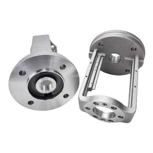 Stainless steel castings for pump bodies, valve bodies and fluid control components