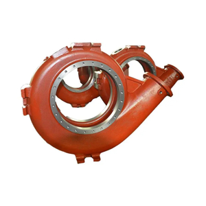 Mixed grey and ductile iron castings for general machinery and fluid equipment